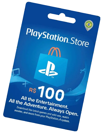 Gift Card PlayStation R$100