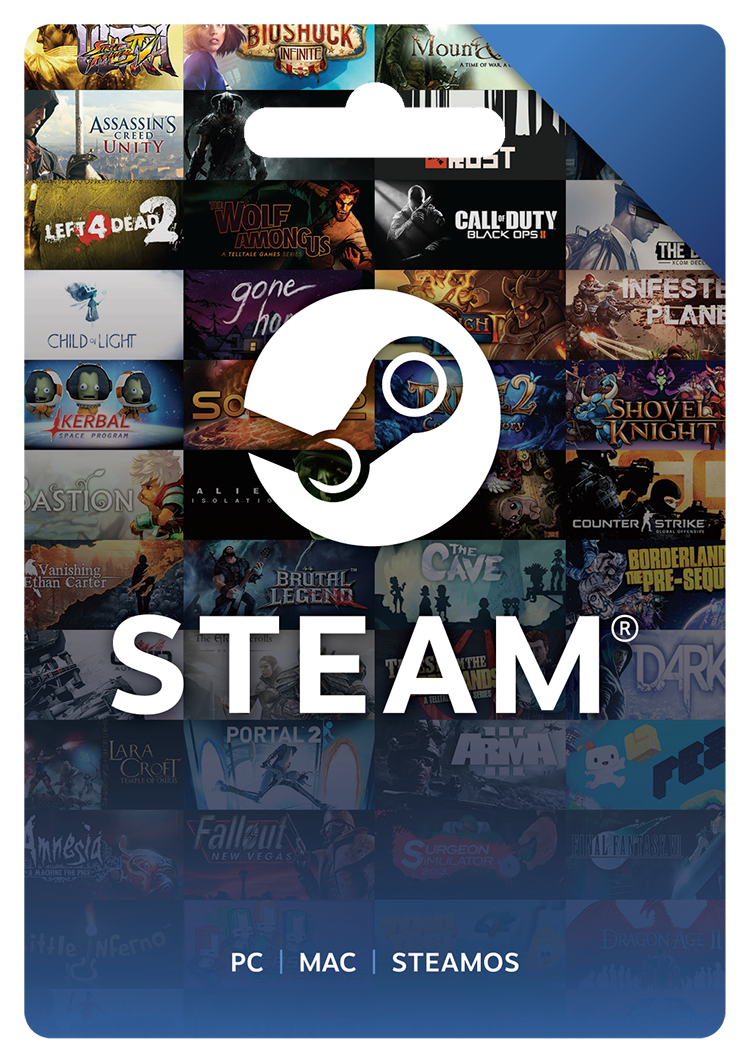 Gift Card Steam R$50